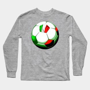 Italy Soccer Ball Long Sleeve T-Shirt